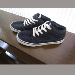 cherokee boys faxon mid top sneaker shoe grey gray